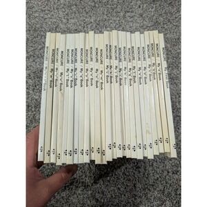 MY FIRST STEPS TO READING A B C Series Books MONCURE HB LOT COMPLETE 25‎ Vol SET